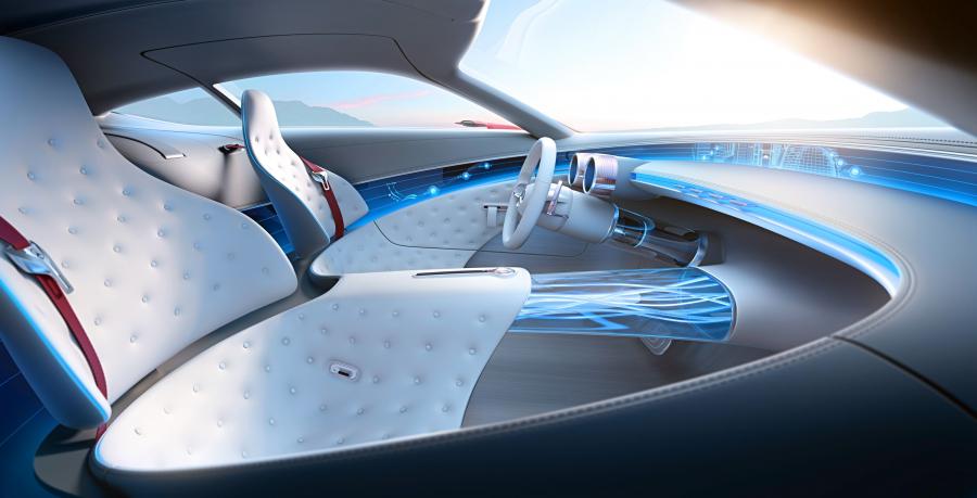 Интерьер Vision Mercedes-Maybach 6 2016 года  (фото 16 из 29)